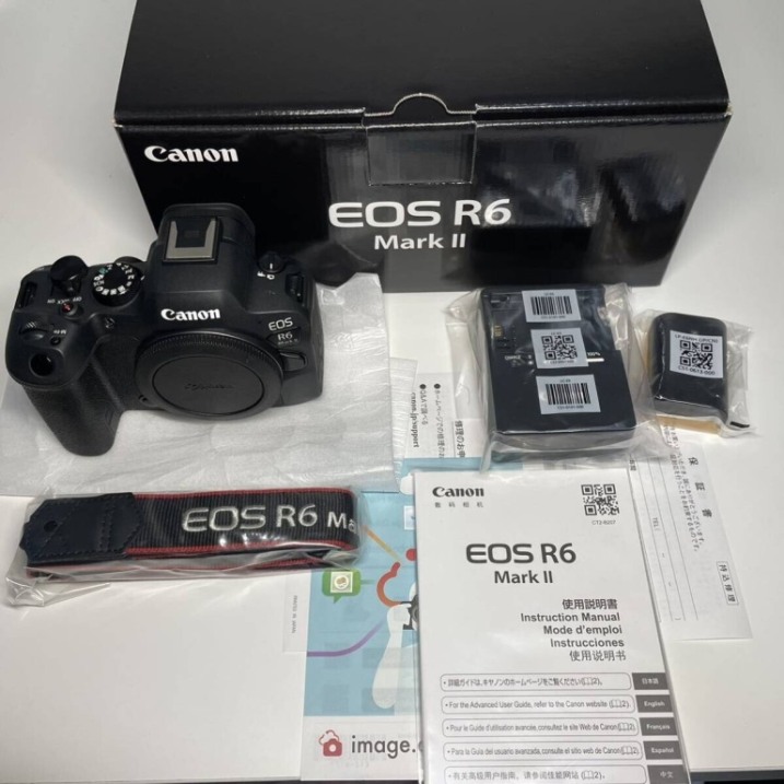Fabrycznie nowe, oryginalne aparaty: Canon EOS R3, Canon EOS R5, Canon EOS R6 Mark II, Canon EOS R6, Nikon Z9, Nikon Z8, Nikon Z 7II, Nikon Z7