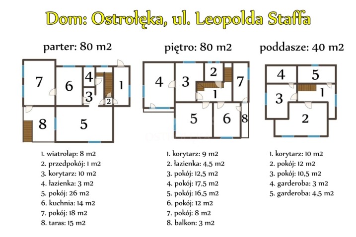 Ostrołęka: przestronny dom na os. Stacja