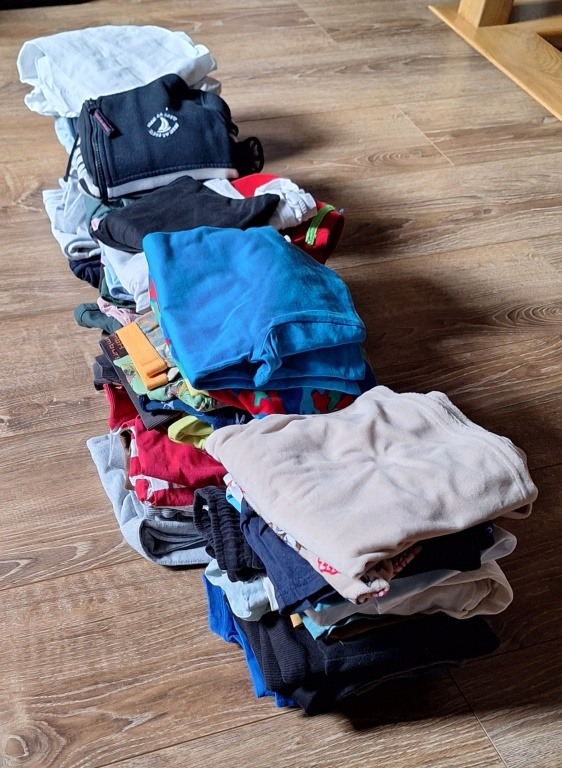 Oddam ubranka dla chłopca