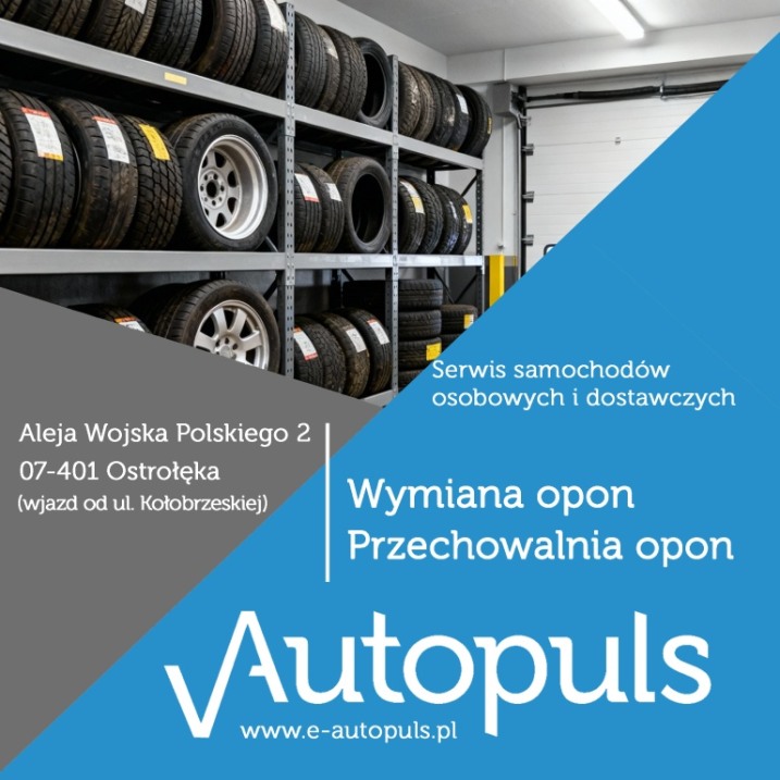 PRZECHOWALNIA OPON  |   WYMIANA OPON    |    AUTO NAPRAWA - OSOBOWE I DOSTAWCZE