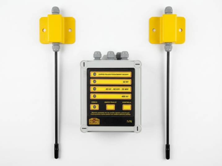SYGNALIZATOR / CZUJNIK WYSOKIEGO NAPIĘCIA – ŻURAW / DŹWIG