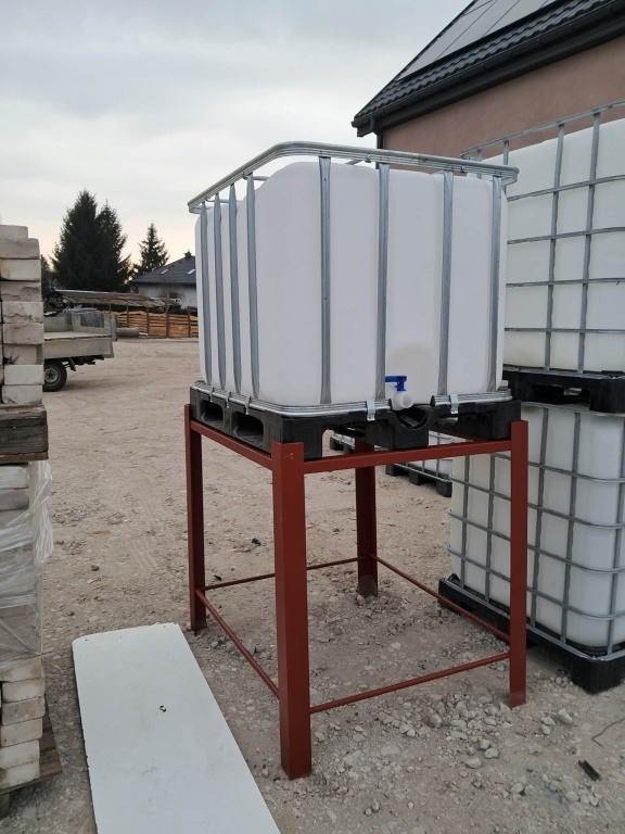 Stojak na mauzer, zbiornik 1000L