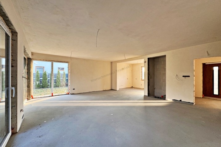 Nowoczesny dom parterowy | garaż 2-stanowiskowy | Dzbenin