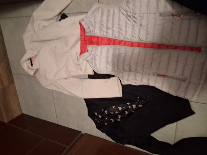 Ubrania damskie i kurtka zimowa rozmiar s