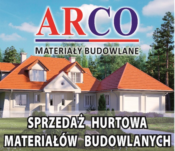 Hurtownia  ARCO- materiały budowlane  /Ławy 75  k.Rzekunia/