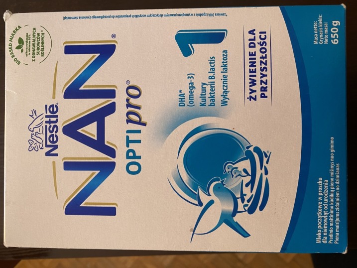 Mleko modyfikowane NAN opti pro1