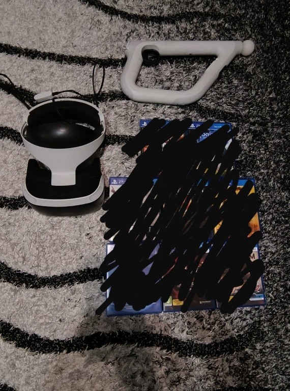 Ps4 okulary vr,kontroler ruchu