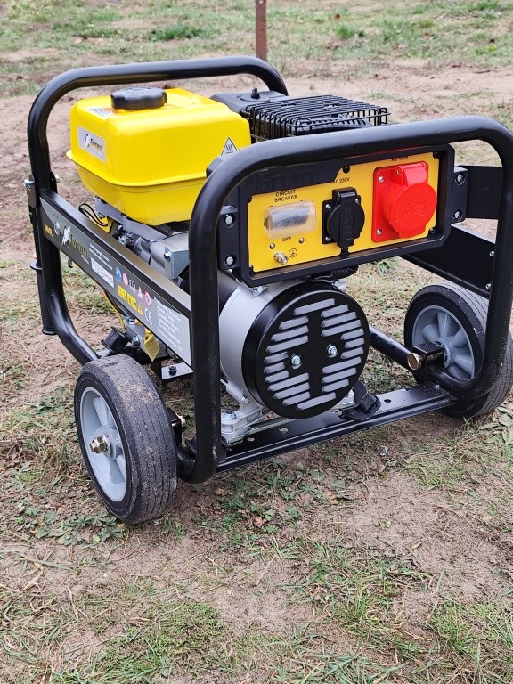 Agregat prądotwórczy trójfazowy 3, 5 kw do wynajęcia