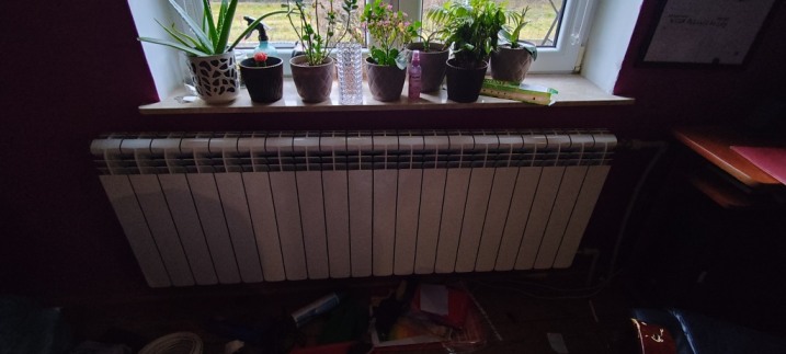 Kaloryfery aluminiowe.