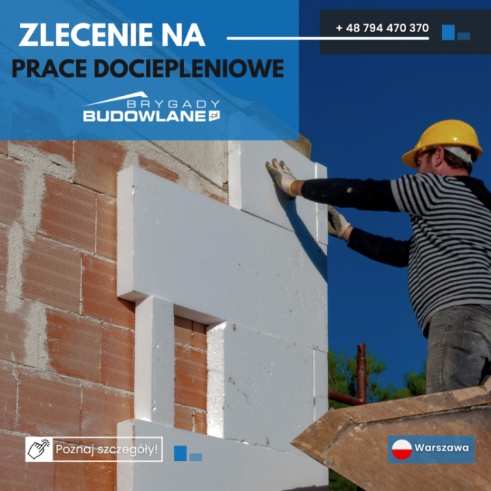 Prace elewacyjne - wiosna 2026 - Warszawa