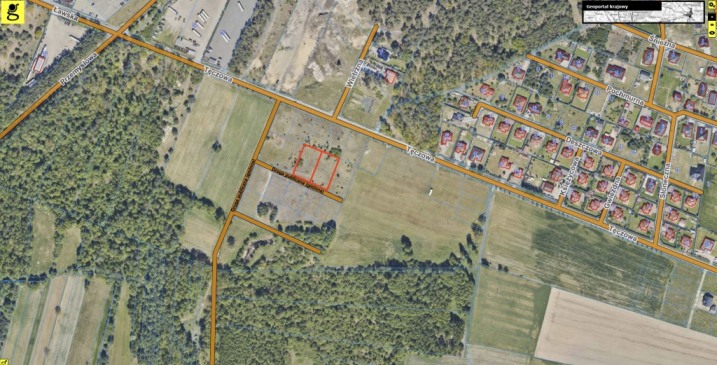 Działki budowlane 2x 13 arów - Ławy ul. Tęczowa