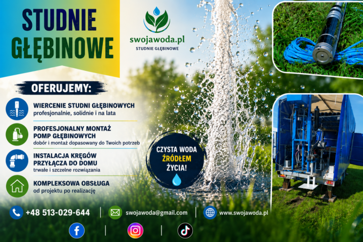 STUDNIE GŁĘBINOWE