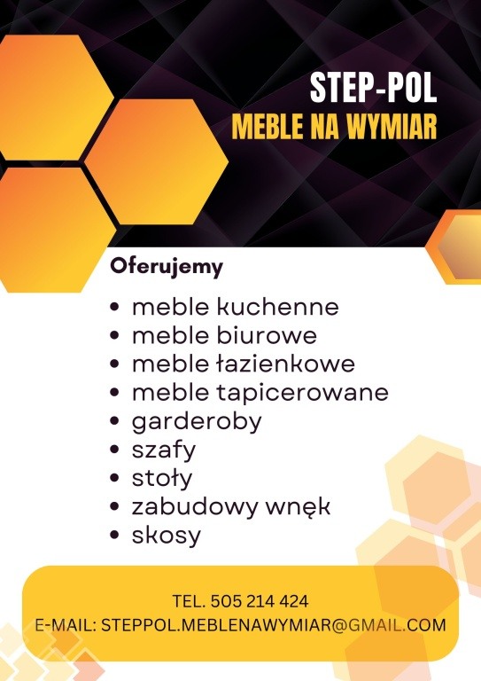 Meble na wymiar *szybkie terminy*