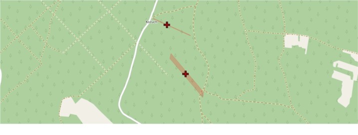 Baranowo - sprzedam działkę leśną nr1087 pow.1.92ha