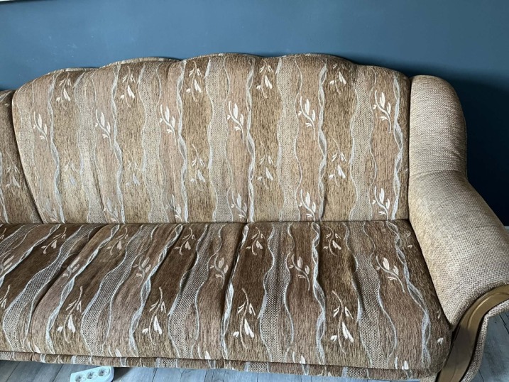 Duża rogówka rozkładana z fotelem