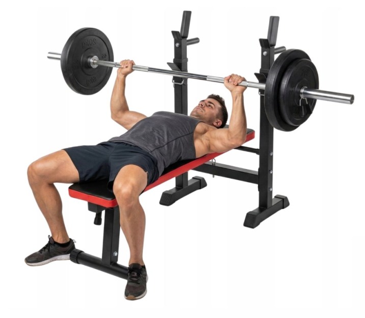 --- ŁAWKA POD SZTANGĘ --- Solidna --- Nowa