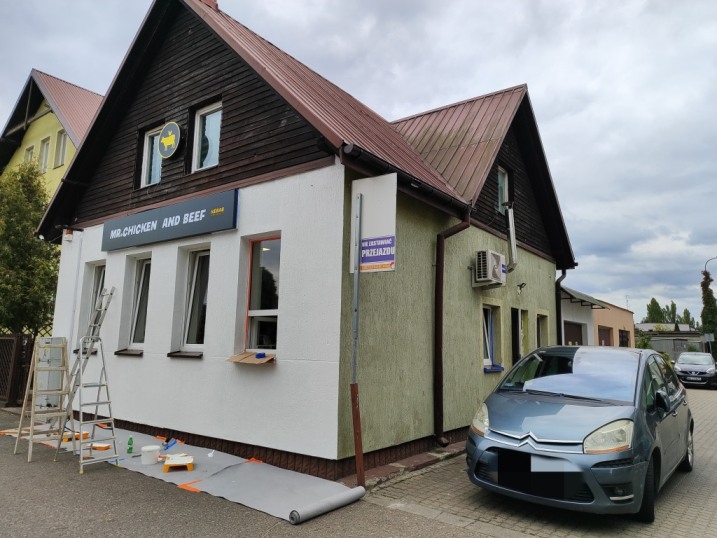 Usługi szpachlowania - malowania