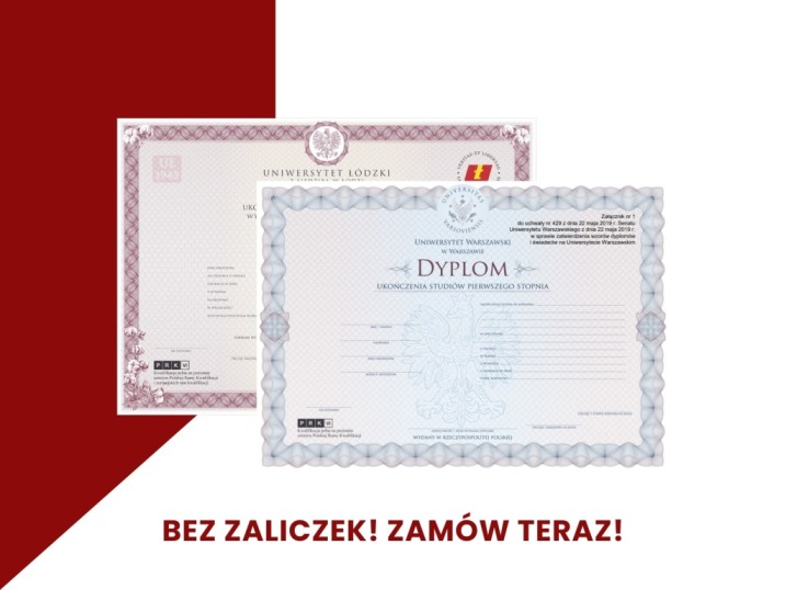 DYPLOM KOLEKCJONERSKI BEZ ZALICZEK!