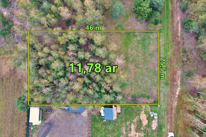 Działka mieszkaniowo-usługowa 11,78 ar | Przytuły Stare