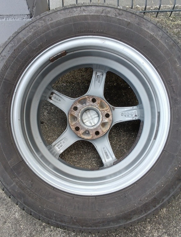 Koła aluminiowe 15 cali wraz z oponami