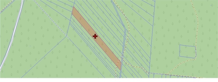 Baranowo - sprzedam działkę leśną nr1087 pow.1.92ha