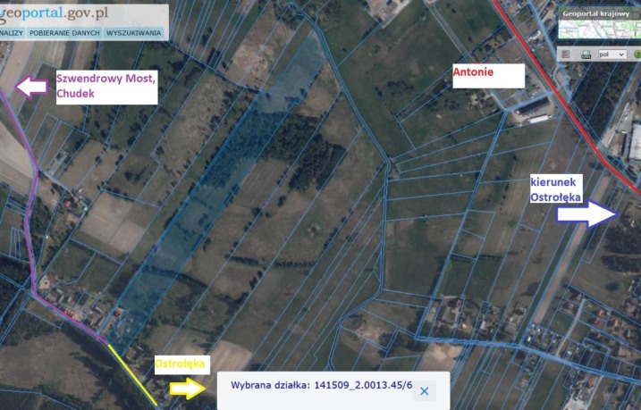 Działki budowlane Łazy