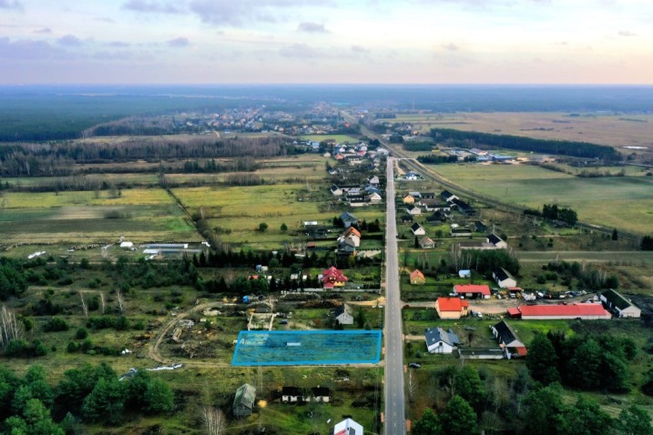 Grabnik gm. Olszewo-Borki, działka budowlana w atrakcyjnej lokalizacji.