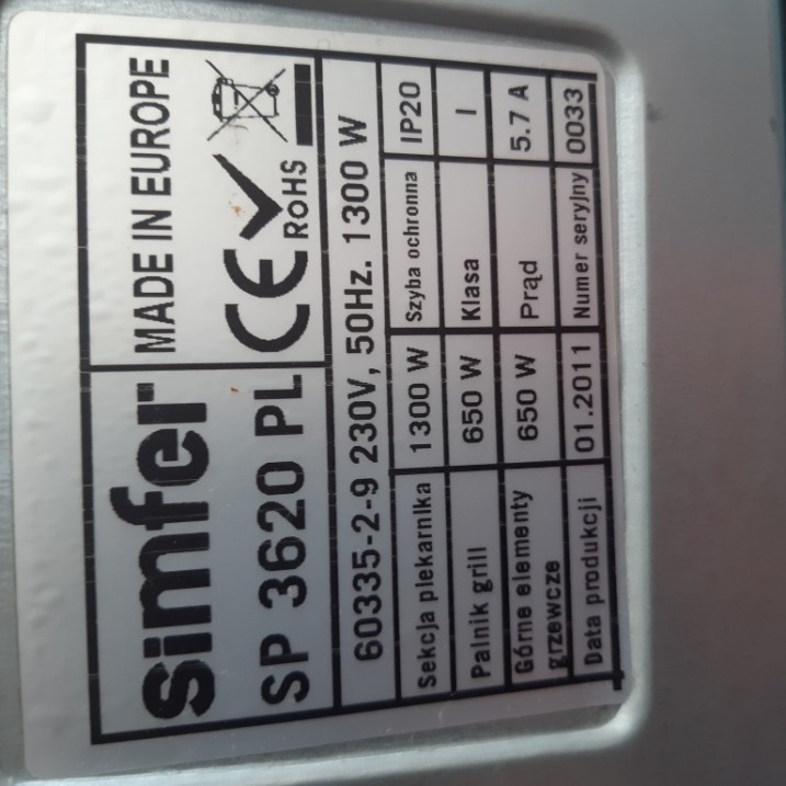 Piekarnik elektryczny używany tanio