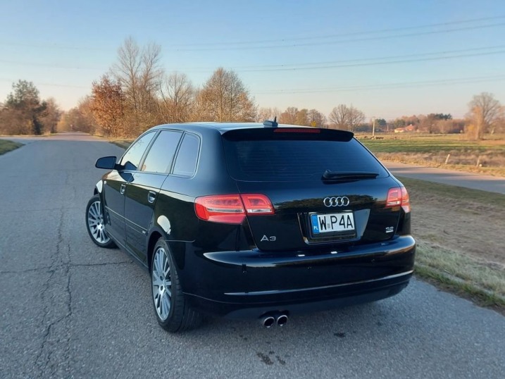 AUDI A3 8P S-LINE 3.2 V6 250KM DSG QUATTRO