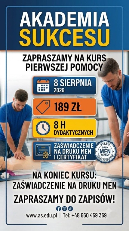 KURS PIERWSZEJ POMOCY PRZEDMEDYCZNEJ