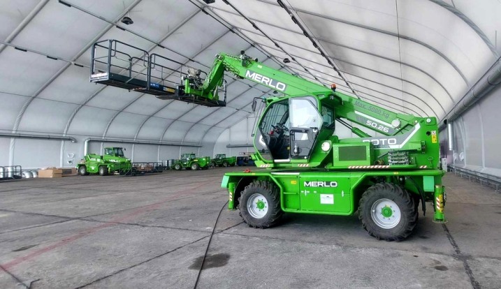 Wynajem ładowarek teleskopowych - ładowarki teleskopowe Merlo Manitou Dieci