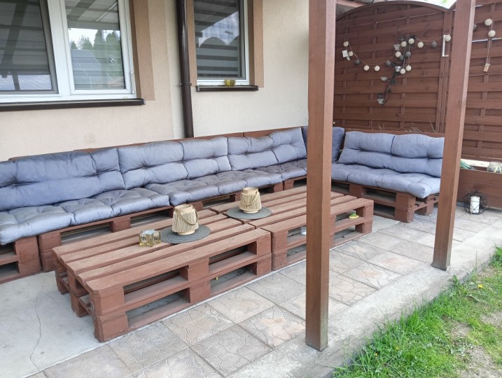 meble ogrodowe - palety euro