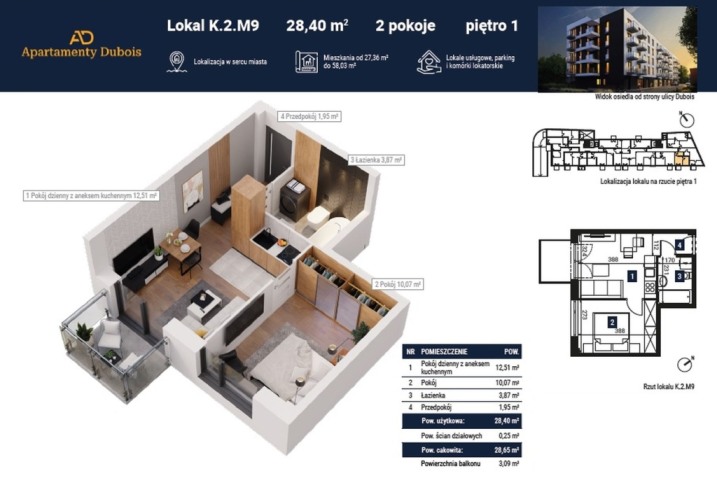 Ostrów Mazowiecka: Apartamenty Dubois