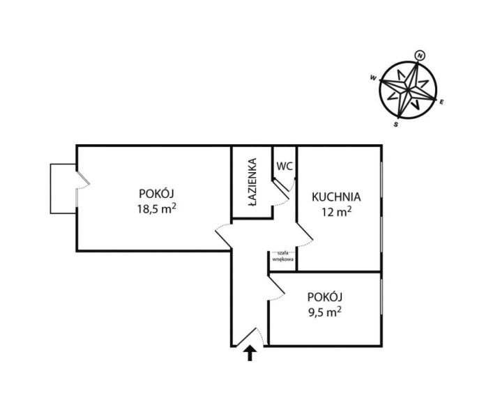 Ciepłe i przytulne mieszkanie 55,41 m2, II piętro - TANIO!