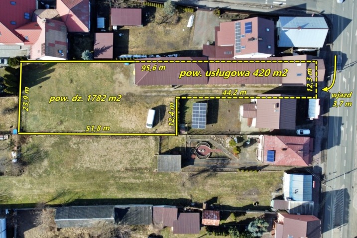 lokal usługowy o powierzchni 420 m² - Myszyniec Centrum