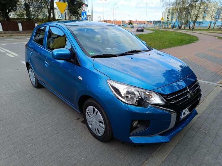 Mitsubishi Space Star 2024r. mały niezwaodny japończyk