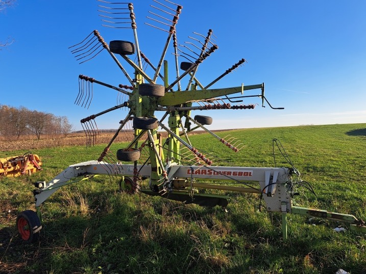 zgrabiarka KUHN 7822/ i claas liner