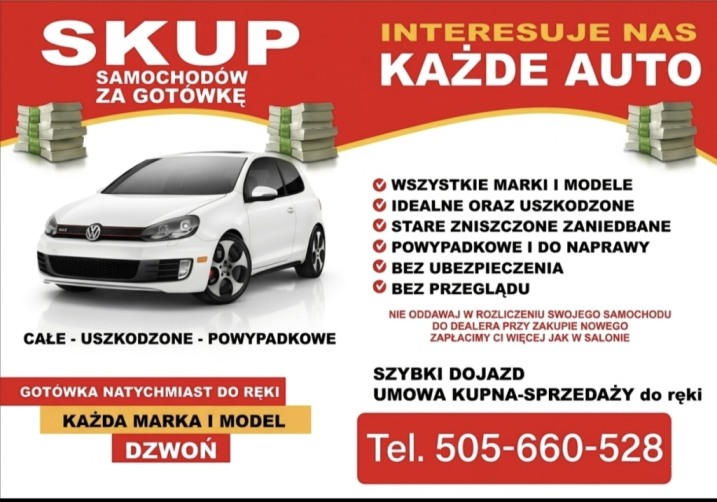 Skup aut za gotówkę
