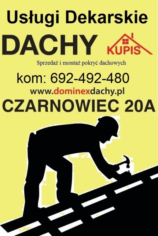 Usługi Dekarskie Kupis 604-425-423
