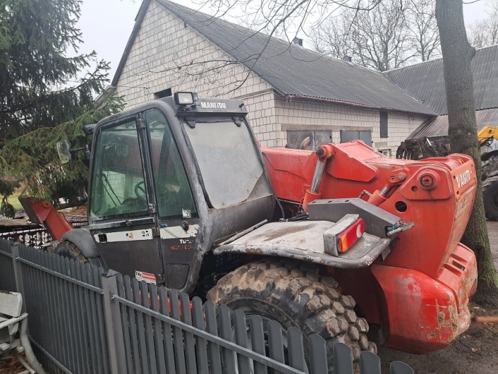 ładowarka teleskopowa manitou 2007r/budowlana