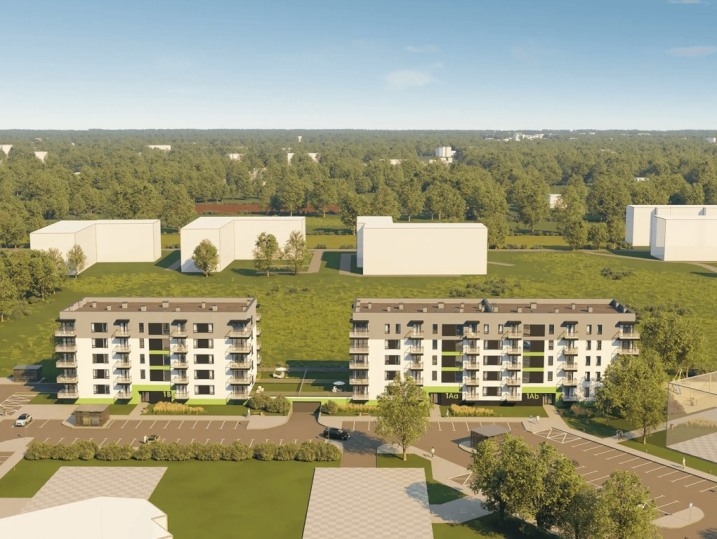 Agromasz Nowe mieszkania Zielona Aleja, Ostrołęka al. JP2