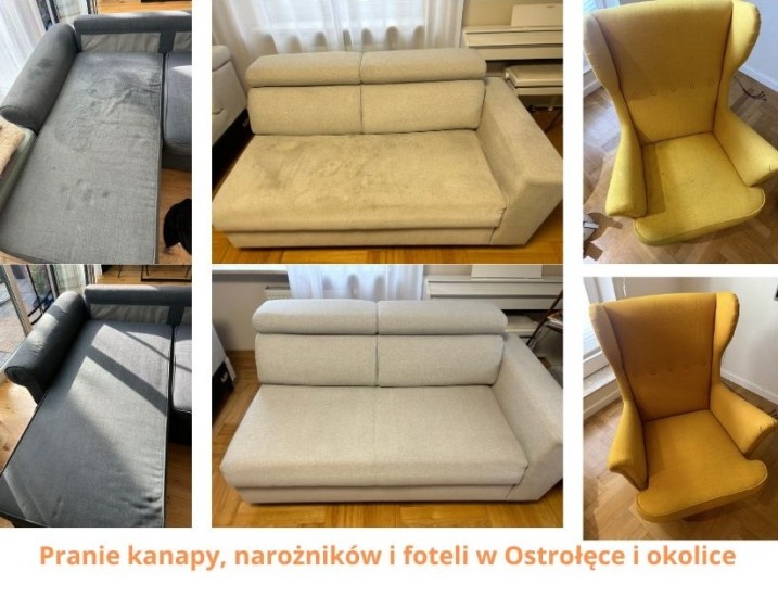 Pranie Tapicerki Meblowej z Dojazdem