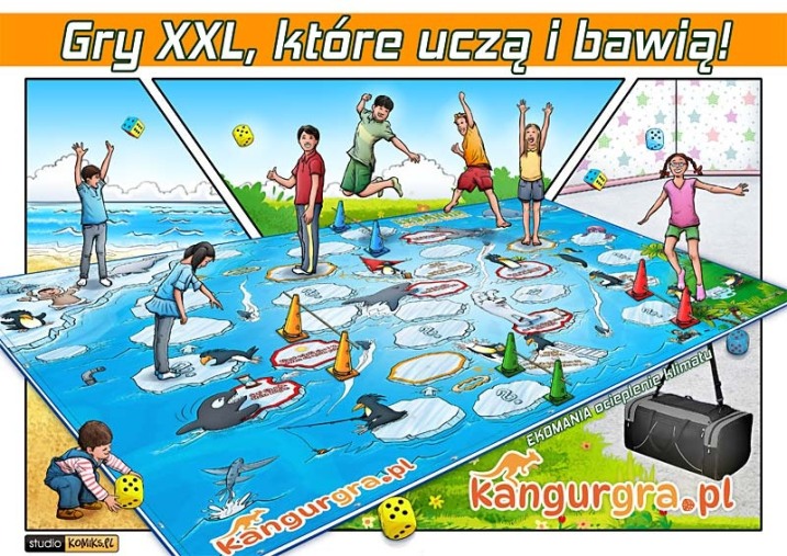EKO GRY XXL dla dzieci OZE - czyste powietrze, energia, woda - ekologiczne gry