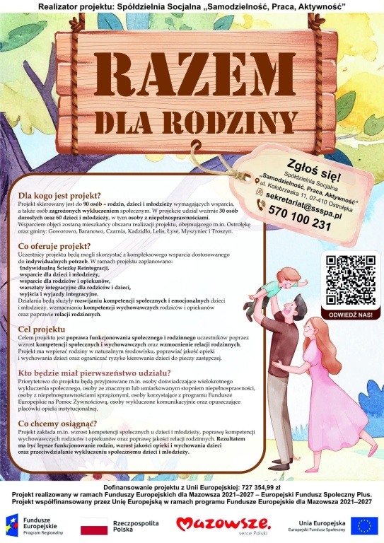 Projekt dla rodzin