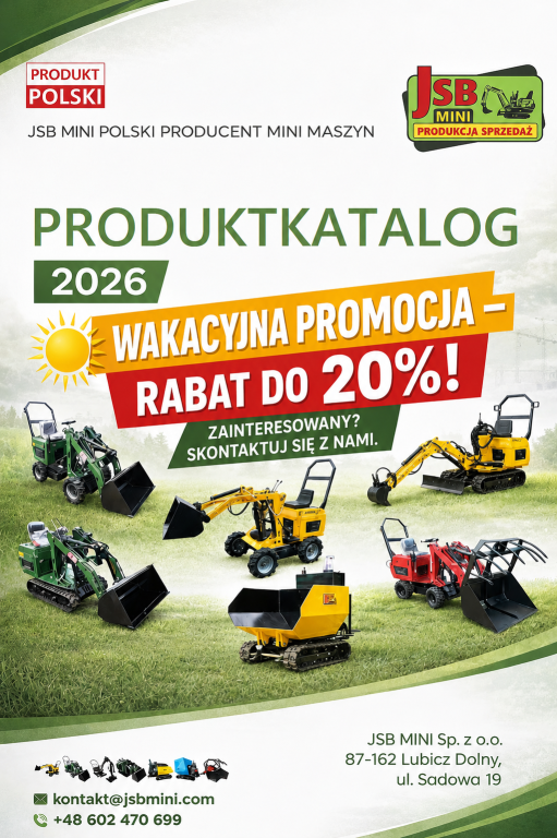 Ładowarka Koparka Wozidło - PROMOCJA WAKACYJNA