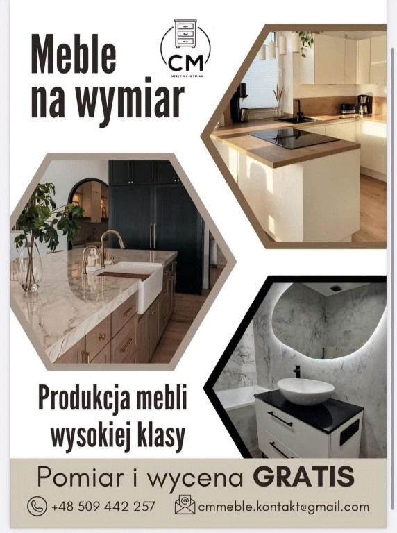 Meble na wymiar / szybki termin realizacji