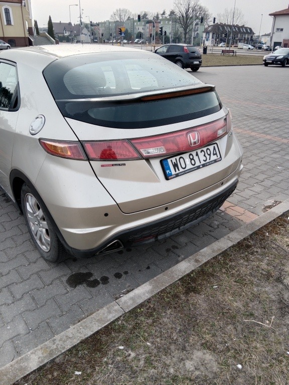 Honda Civic PółAutomat 1.8 benzyna 2007r przebieg 208,000 km ,130km
