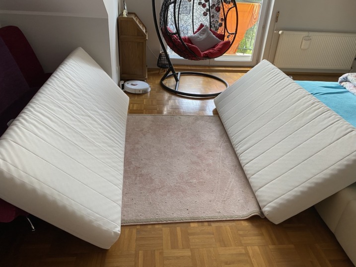 Sprzedam dwa materace z Ikea