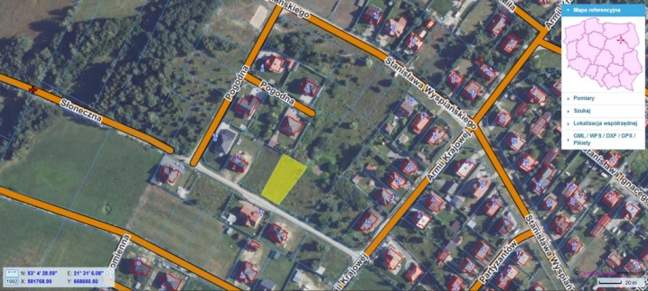 DZIAŁKA BUDOWLANA OLSZEWO - BORKI 9,45a