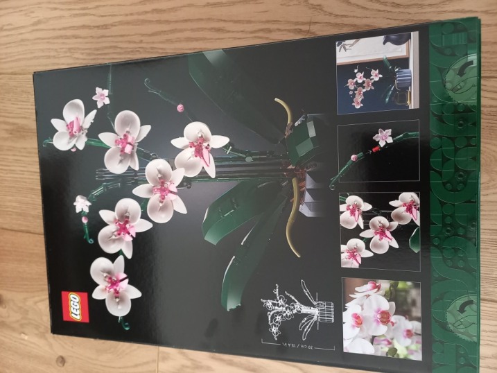 Lego Orchid + lego japanese tree